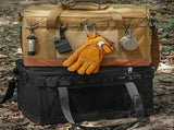 Large Capacity Camping Cookware Organizer Bag, Outdoor BBQ Utensil Storage with Handle V1308-DSZKI-2736