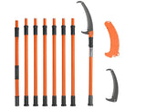 Manual Pole Saw, 2.24 m-8.24 m Extendable Tree Pruner, Sharp Steel Blade High Branches Trimming, V952-SDGZJBXZZK8M8DKWOV0
