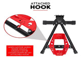Heavy Duty Motorcycle Motorbike Stand Front Wheel Chock Trailer Transport V379-MOTORSTANDF001