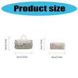 Large Capacity Travel Gym Duffle Bag, Multifunction Sports Overnight Bag, Pink V1308-DSZKI-2491