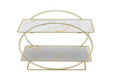 Bathroom Counter Organizer Iron Multi Purpose 2 Tier Countertop Storage Shelf for Cosmetics Skincare V1294-YM0901-3112250044111