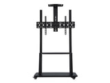 Artiss TV Stand 32-70" Universal Mobile Adjustable Height TV Stand with Wheels TV-MOUN-C75-BK