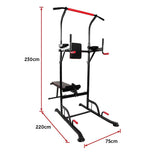 Power Tower Pull Up Weight Bench Dip Multi Station Chin Up Home Gym Equipment V63-831701