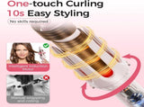 3 in 1 Curling Iron - Automatic Curling Iron - Straightener - Hair Curler - Straightening Brush V1188-MS101-02243-1