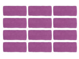 12Pcs Bandage Wrap Natural Latex Elastic Self Adhesive Wrap for Cows Dogs Horses 10cm Purple V1294-YM0523-3111220104715