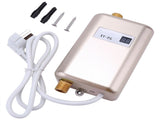 220V 3800W Mini Electric Tankless Instant Hot Water Heater Bathroom Kitchen Washing Golden V1294-YM0722-JYA02273-01