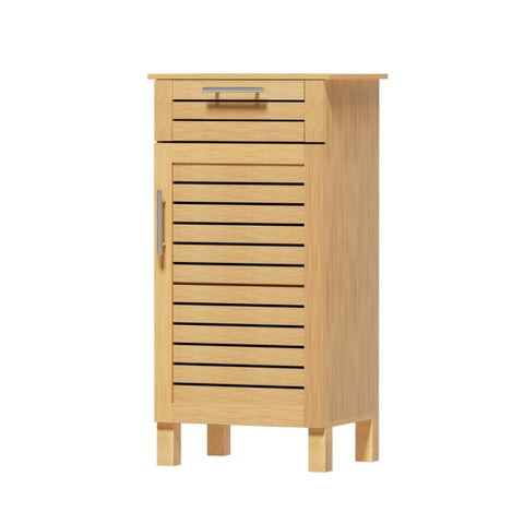 Artiss Bathroom Cabinet Storage 90cm wooden JILL FUR-S-BATH-LVD03-OAK