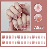 12 boxes / 288 pieces, white light luxury fashion French ins style flash sweet cool simple empress V1102-HECDJ-001