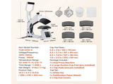 Hat Heat Press Machine, with 4 Interchangeable Platens and Caps Stretcher, Precise Temperature & V952-SDKMJBS854YCBQVIG001V3
