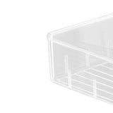 Clear Sock Storage Box Plastic Transparent Partition Design Underwear Drawer Organizer for Storing V1294-YM0901-3117230233211