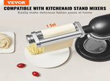 Pasta Attachment for KitchenAid Stand Mixer, Stainless Steel Pasta Sheet Roller Attachment, Pasta V952-YDLMGL1JT00046BE1V0