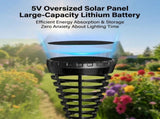 Solar-Powered Decorative Garden Light with RGB Color Modes and Warm White Option, Weatherproof V1341-ZY-J237FE5G-2PCS-RGBLIGHTWARMWHITELIGHT