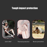 All-Around Knee and Elbow Protective Gear Set for Active Riders Fall Cushioning, V1370-AZ4-13696