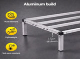 Giantz 91x51cm Aluminum Dunnage Rack Heavy Duty Kitchen Storage Platform DNR-ALU-36X20