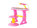 Children's Electronic Keyboard with Stand Musical Instrument Toy V196-2039_K