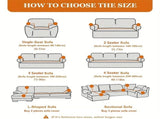 Waterproof Couch Cover Slipcovers for Couches - Stretch Non Slip Sofa Covers Washable, Leakproof V1192-AZ-W-5232