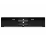 Artiss TV Cabinet Entertainment Unit 160cm Black Maxi FURNI-N-MAXI-TV160N-BK-AB
