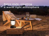 Retro Camping Lantern, 200 Lumens Stepless Dimming, 24h Long Battery Life, Essential for Outdoor V1232-HWLYD-A29-001
