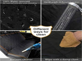CARLA HOME Waterproof Dog Car Seat Cover Hammock - Black - Nylon - Dog Set Cover V178-36494