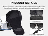 600D Oxford Outboard Motor Cover Waterproof Dustproof Boat Engine Protector with Zipper and V1341-ZY-T8WZCY6D-BLACK-FITS3060HP