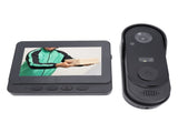 Video Doorbell System Rain Proof One Touch Pairing Anti Theft Message Push Doorbell with 4.3 Inch V1294-YM0901-3114250003611