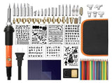 83 PCS Soldering Iron Set 60W Rapid Heating Adjustable Temperature Solder Kit Welding Tool for Home V1294-YM0901-3117230187811