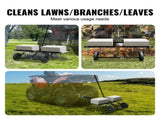 Tow Behind Dethatcher, 1015mm Tow Dethatcher with 20 Spring Steel Tines, Lawn Dethatcher Rake for V952-QXSCJDHC40QYY2E4BV0