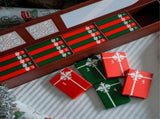 TOP! 2Pack Mini Book Ornament Advent Calendar, Christmas Calendar with Gift V1369-AZ3-W-11354