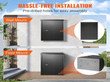 Package Delivery Boxes for Outside 15.4" x 10.6" x 20.5" with Coded Lock V952-BGXDXGKB205INBA5GV0