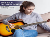 Karrera Acoustic Guitar 12-String with EQ - Sunburst 12S-EQ-SB
