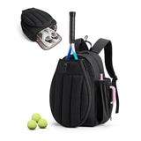 Black Tennis with Shoe Compartment - Pickleball & Badminton Racket Bag, Padded Sports V888-ELOSUNG57040