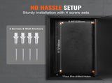 200-Key Cabinet, Key Lock Box Adjustable Racks, Security Key Storage Box Steel, Key Organizer V952-YCAQJHS200PCPVII5V0