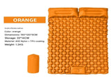 Double Outdoor Foot Pump Inflatable Sleeping Pad - 40D Nylon Camping Air Mattress V888-ELOSUNG56188-7