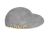 Pet Memorial Stone Heart Shaped Garden Memorial Tombstone Resin Dog Cat Gravestone for Lawn V1294-YM0523-3111210419314
