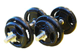 20kg Standard Rubber Dumbbell Set V1409-SKU-1971