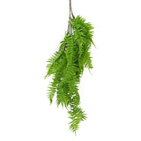 Artificial Hanging English Fern Foliage UV Resistant 80cm V77-751890110