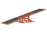i.Pet Dog Agility Equipment Pet Seesaw Obedience Training Puppy Obstacle Outdoor Play 180cm PET-AGILITY-180-BR