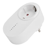 Smart Plug ABS Voice Control Outlet with Remote Control Function Support All Languages for Family V1294-YM0901-3119210191811