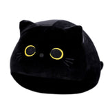 Black Cat Plush Toys, Soft Cat Pillow Squishy Plushies,Cat Stuffed Animals Kawaii Plush Toys Home V1369-AZ3-W-06015