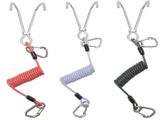 Red Pro 316 Stainless Steel Diving Reef Hook - Single, Double Combo Pack - Current Hook with Coiled V888-ELOSUNG27434