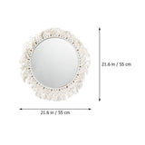 re Boho Cotton Rope Woven Mirror Wall Hanging Decorative Multipurpose Use V1370-AZ4-19618