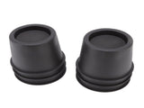 6 PCS Anti Vibration Pads Sofa Feet Pad Furniture Riser Mat for Table Cabinet Bed 3in Black Round V1294-YM0715-3116220007811