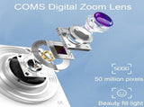 4K 8X Optical Zoom Telescopic Lens Digital Camera With Card Reader & 32G - Black PRL-5120023060DBT