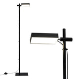 Artiss LED Floor Lamp, Modern Reading Lamp 360 Rotating Adjustable Light Head,12W Standing Lamp for LAMP-FLOOR-LED-360-BK