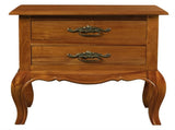 French Provincial 2 Drawer Side Table V199-LT002FPLP