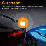 Dual Lens Car Camera Full HD 1080P with Night Vision Loop Recording and Wide Angle Lens V1188-MS-325-0452