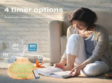 400ml Essential Oil Diffusers with Remote Control Aromatherapy Diffuser 7 Color Change Lights 4 V1366-AZ2-W-04008