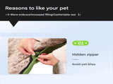 Green S size Portable Foldable Pet Bed Mat Waterproof Travel Dog Bed and Cat Cushion with Carry V888-ELOSUNG53284