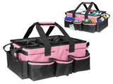 Cleaning Caddy,Large Cleaning Bags for Housekeepers,Cleaning Supplies Organizer with Handle Widely V1369-AZ3-W-05153