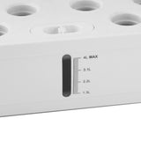 Indoor Garden Hydroponics Growing System 12 Pods Automatic Water Control with LED Light Hydroponic V1294-YM0901-3111240019012